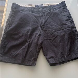 Abercrombie & Fitch Blackish Men Flat Front ShortsSize 34